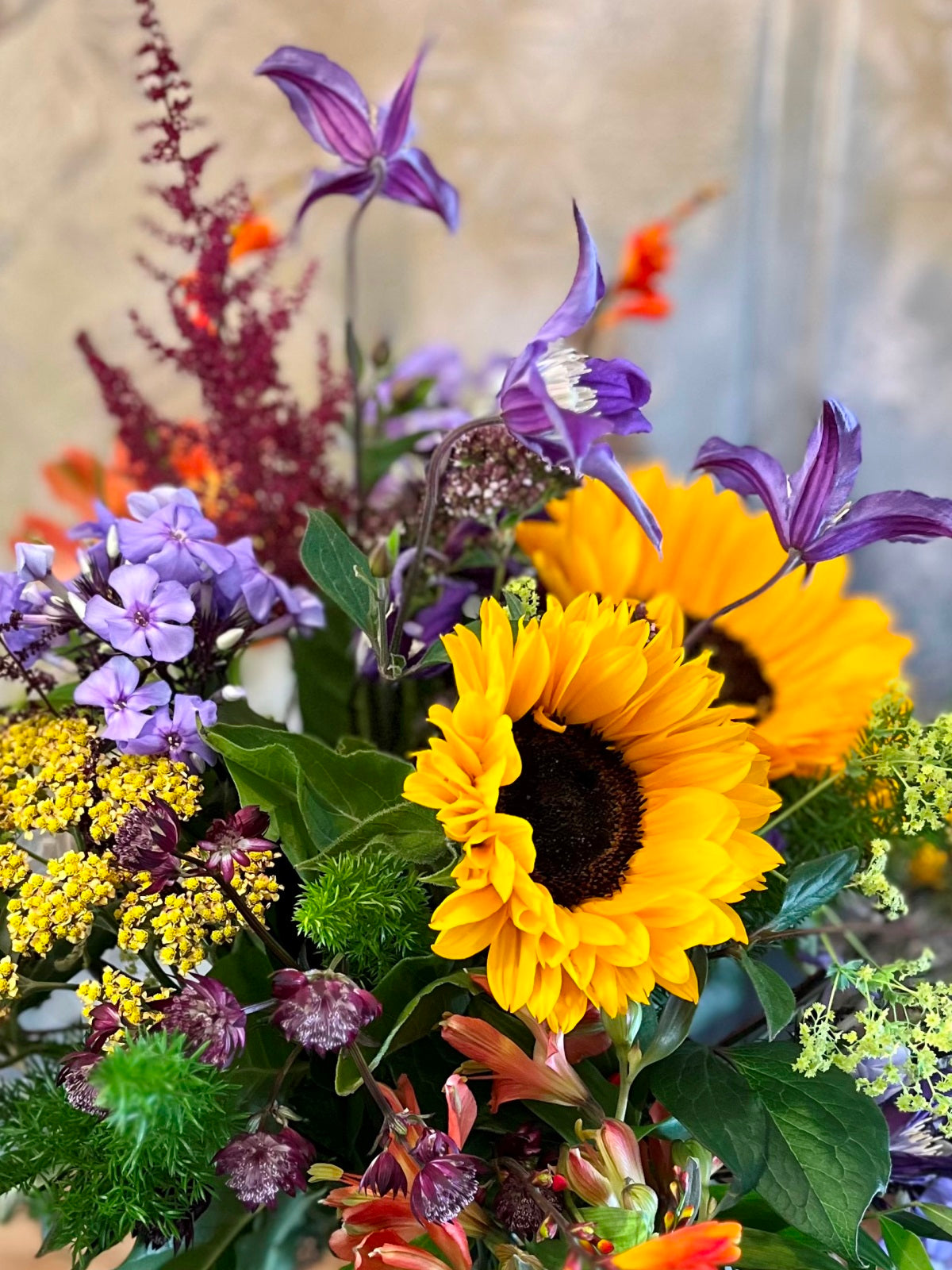 Autumn Sunflower Bouquet