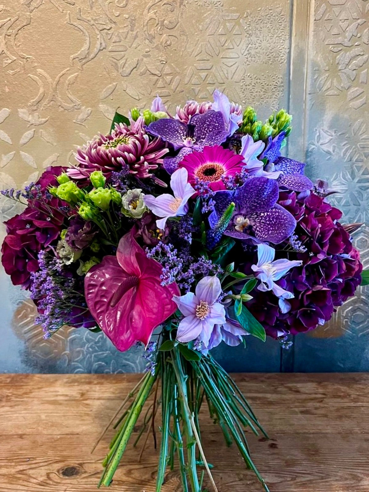 Bouquet of Purple Blooms