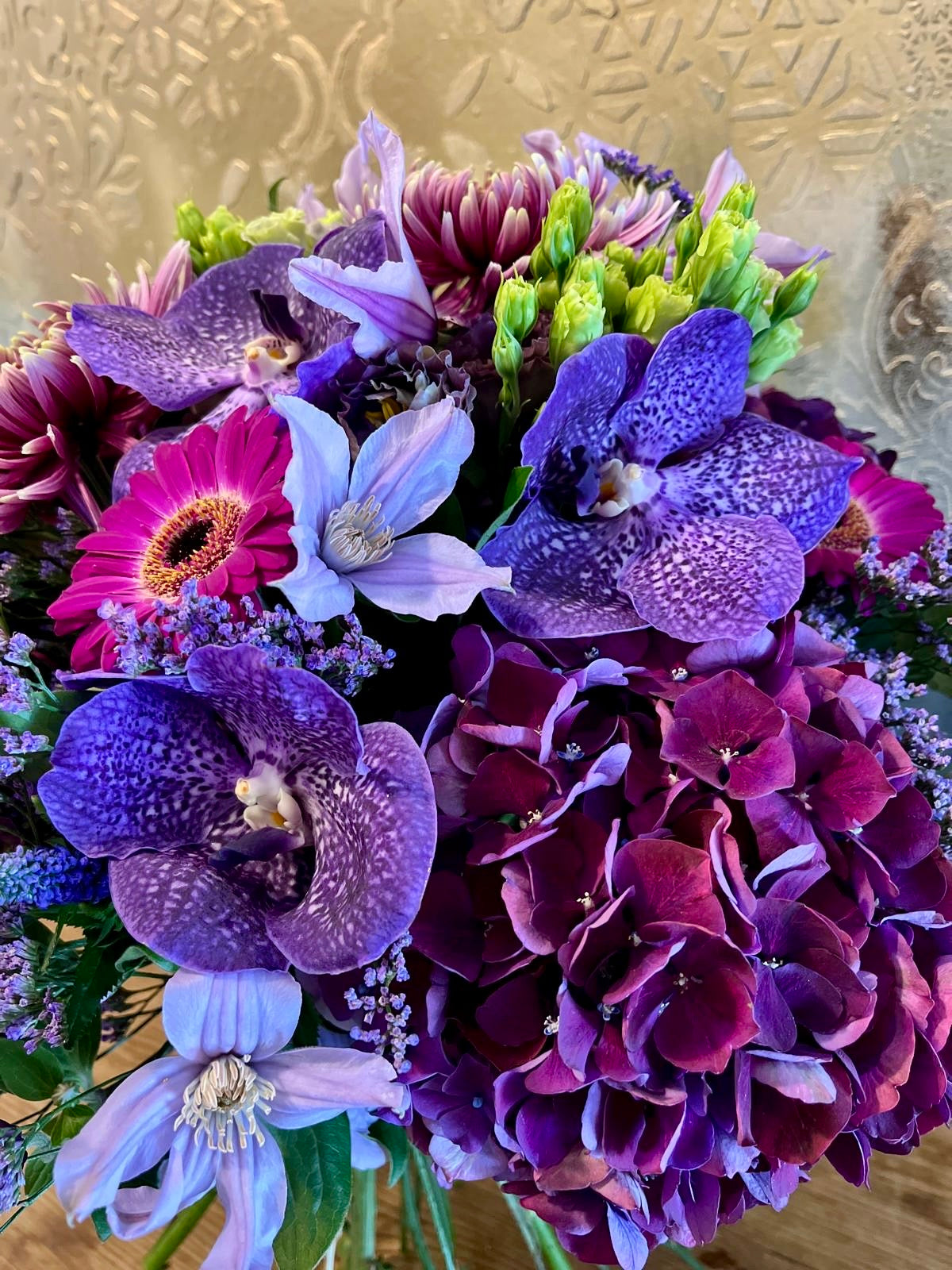 Bouquet of Purple Blooms