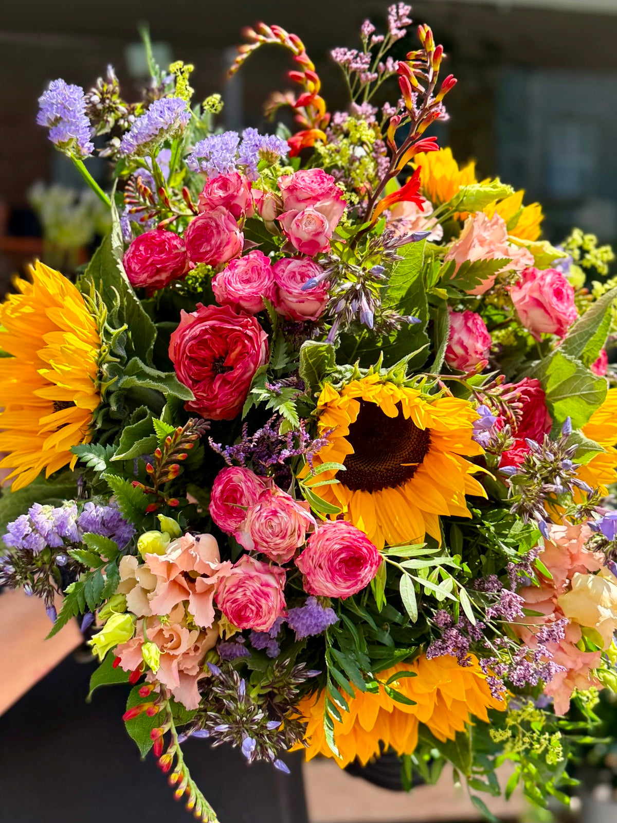 Luxury Wild Style Summer Bouquet