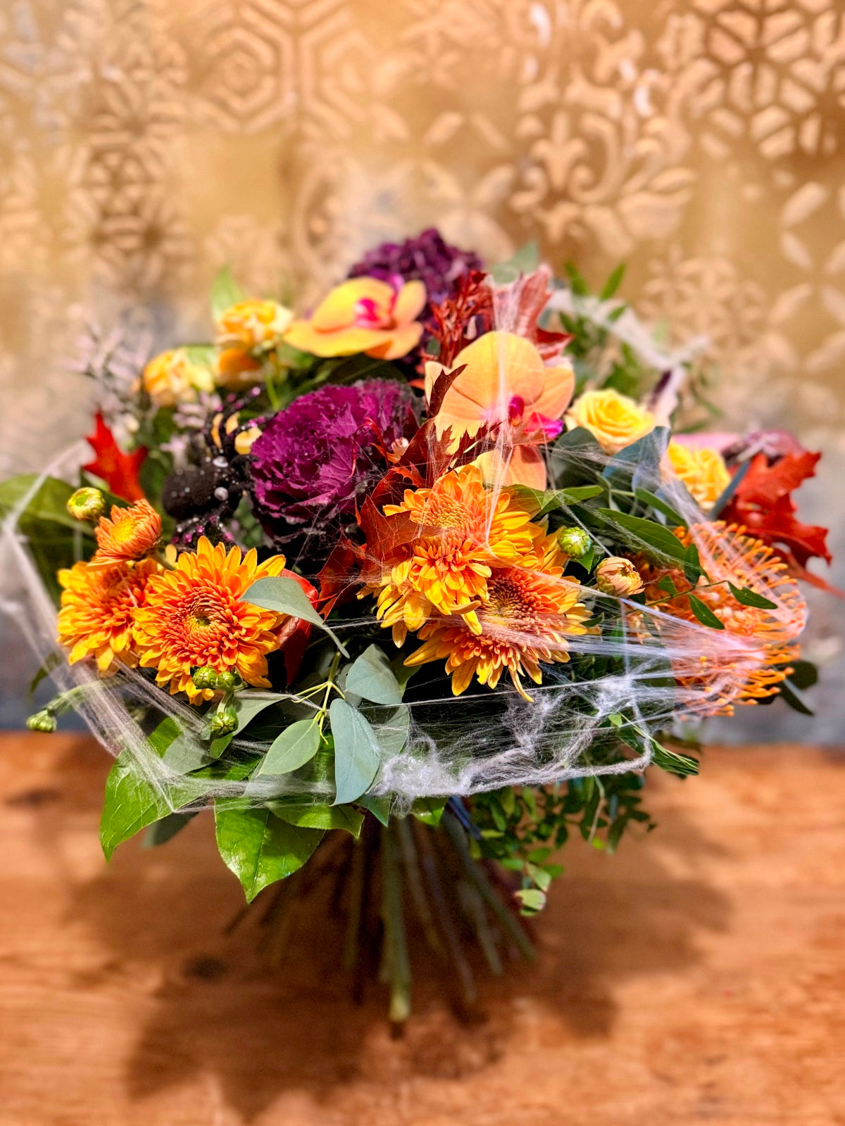 Halloween Flower Bouquet