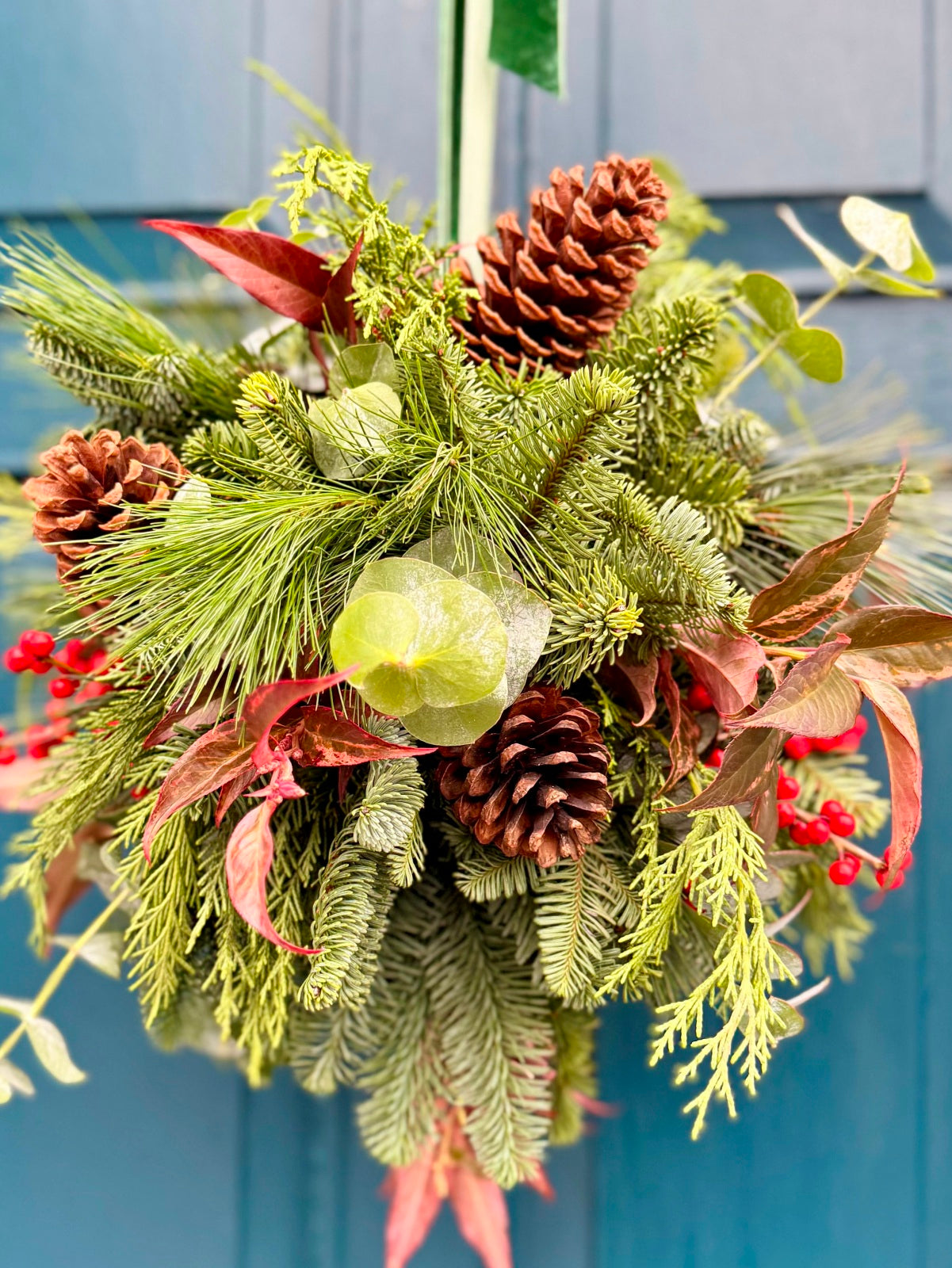 Hanging Christmas Door Sphere