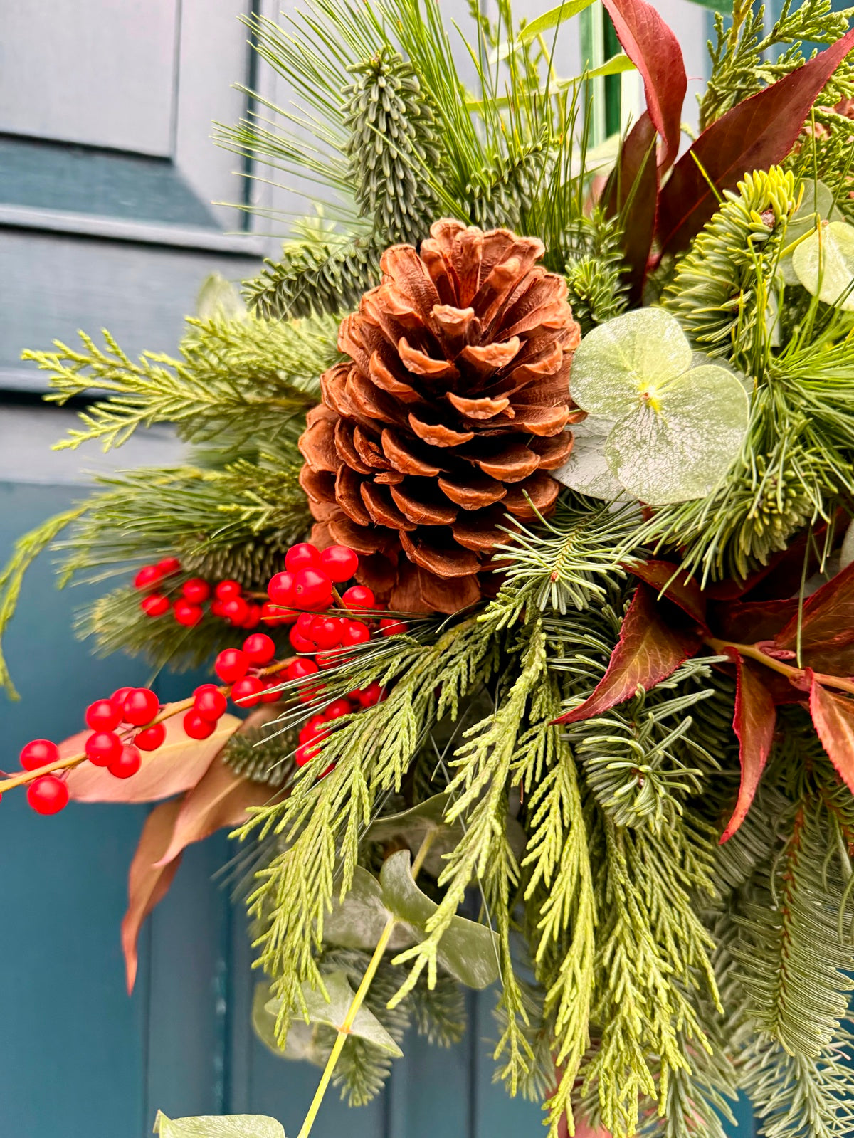 Hanging Christmas Door Sphere