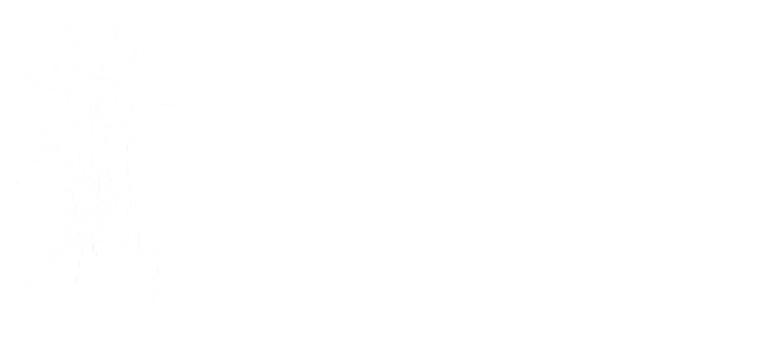 Blooming Amazing Flower Company Logo Transparent
