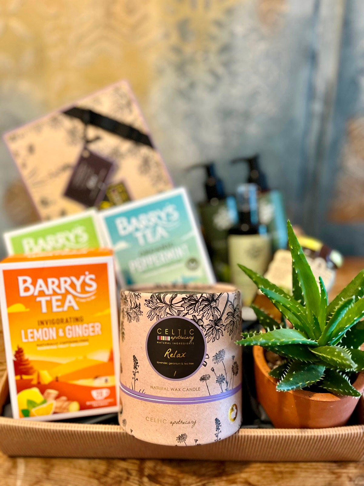 Pamper Hamper for a New Mum close up