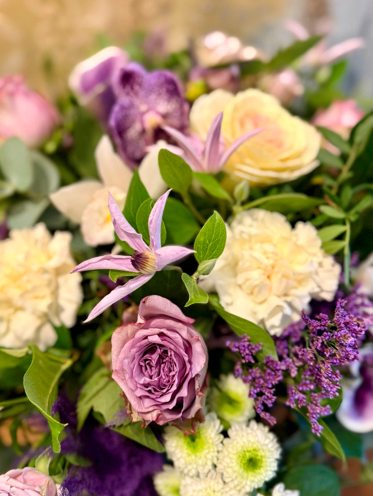 Winter Garden Flower Bouquet