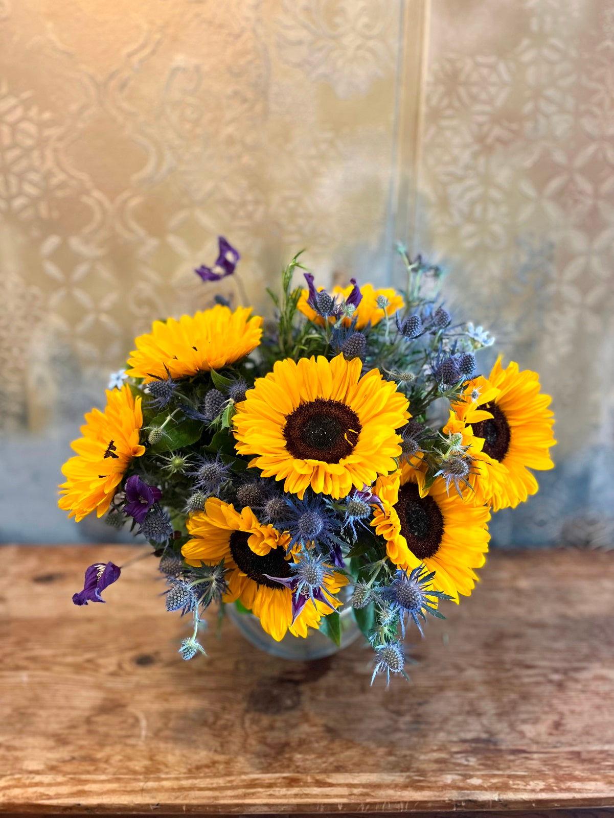 Sunflower Bouquet in Vase