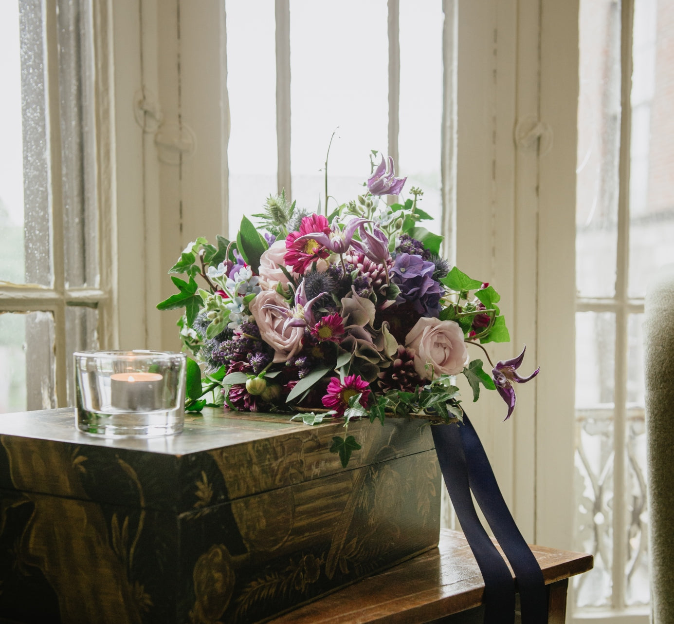 Wedding Flower Bouquet with Roses