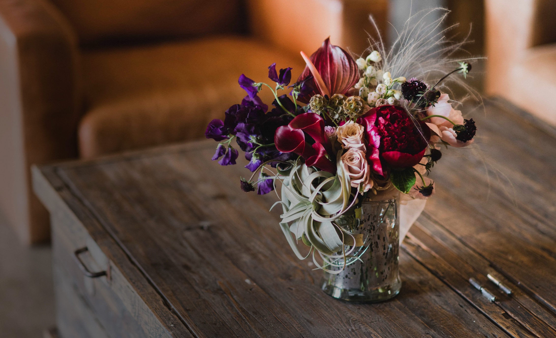 Elegant Corporate Flower Arrangement by Blooming Amazing