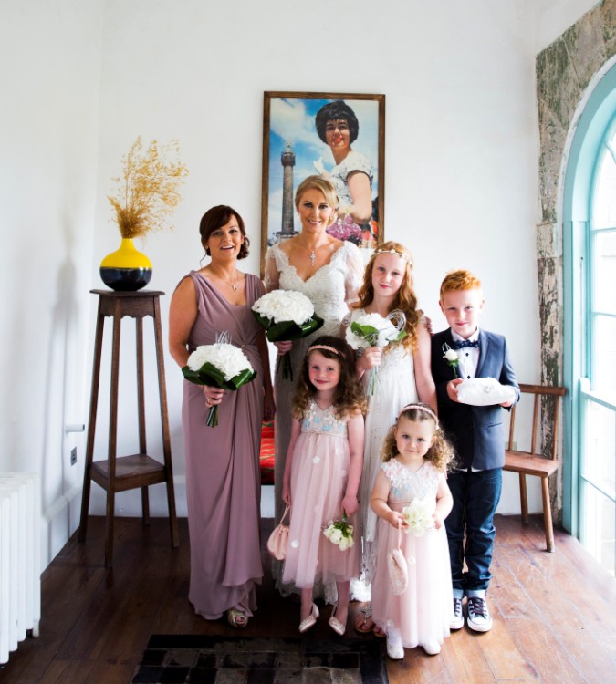 Wedding Family Group Portrait