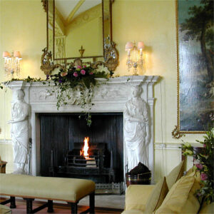 Mantle flower arrangement - image from flowers for events gallery
