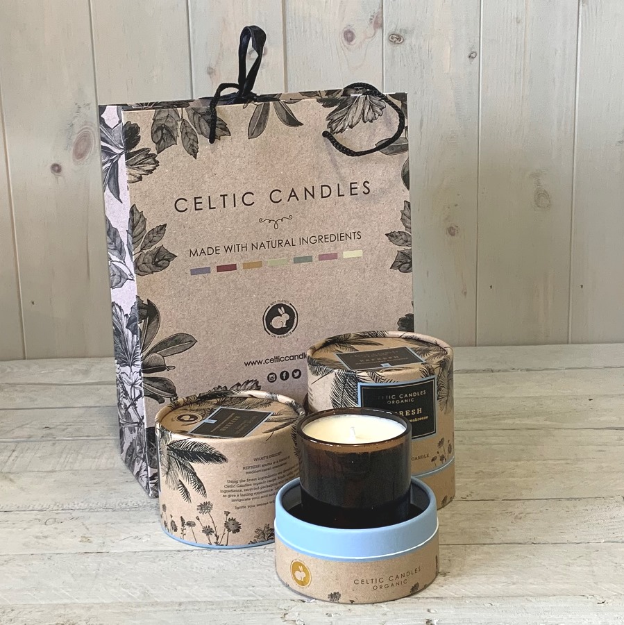 Organic Scented Candle gift