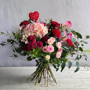 A bouquet for Valentines Day - gorgeous flowers and gifts for delivery in Dublin or order to click and collect
