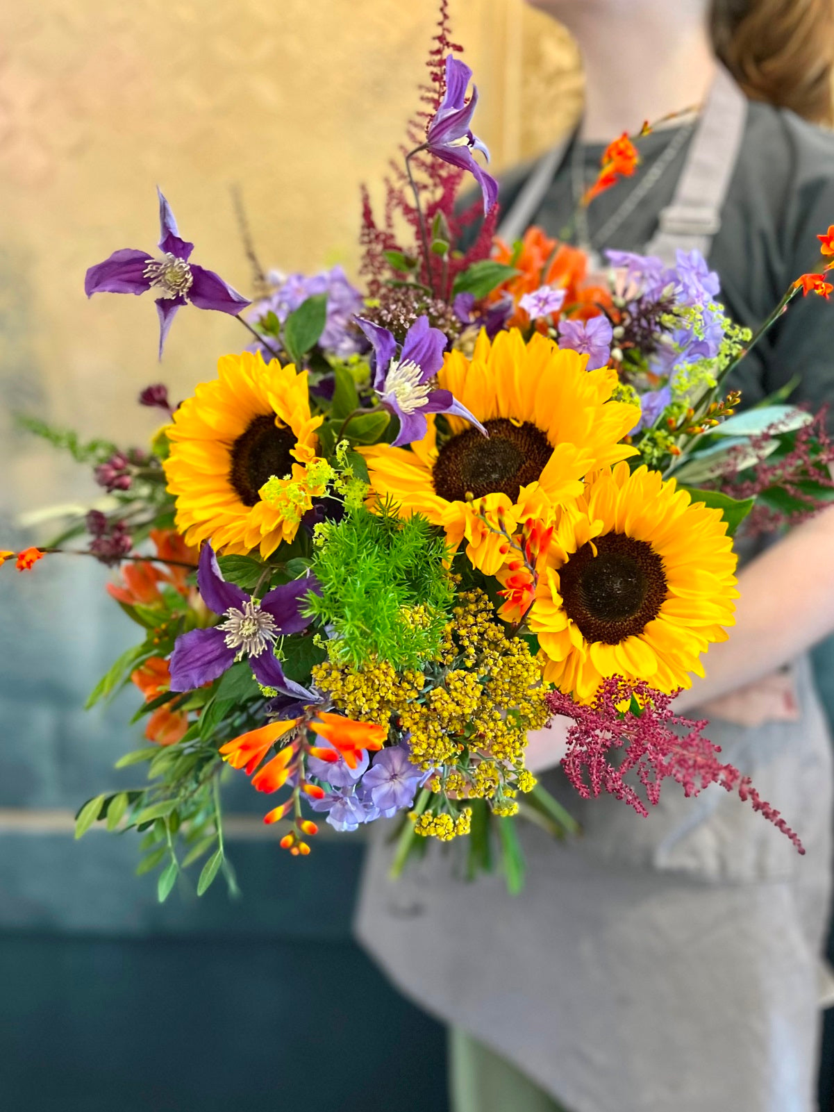Autumn Sunflower Bouquet