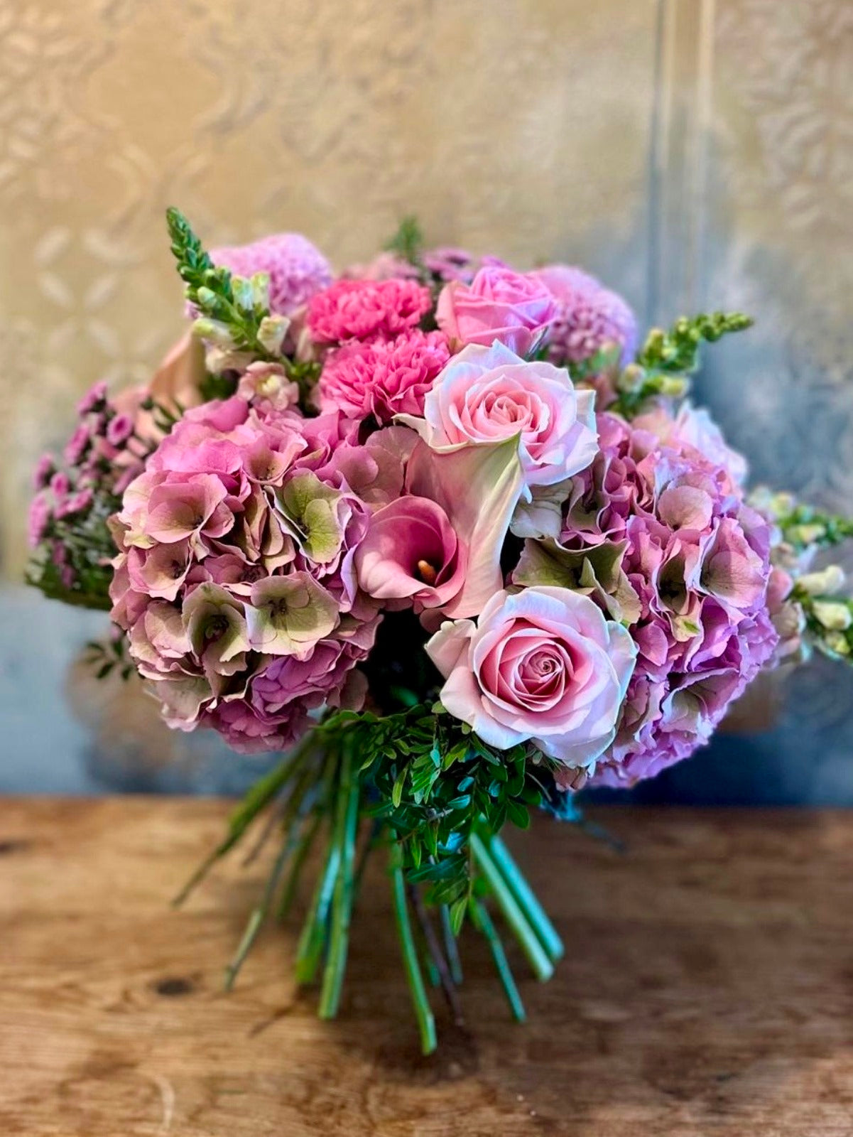 Bouquet of Pink Blooms