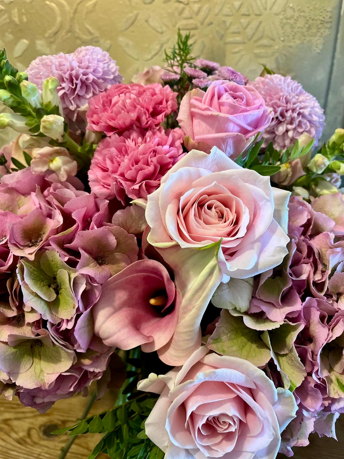 Bouquet of Pink Blooms
