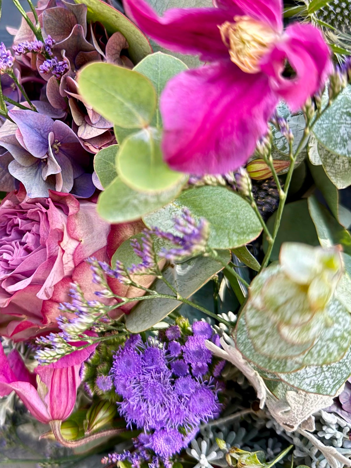 Fresh Winter Door Wreath